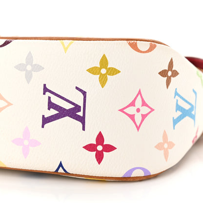 Louis Vuitton Monogram Multicolor Sologne White 9 of 13