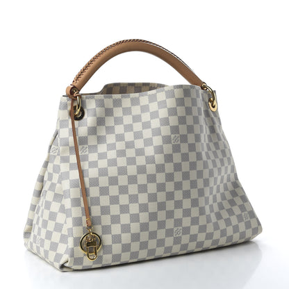 Louis Vuitton Damier Azur Artsy MM 3 of 9