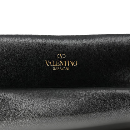 Valentino Garavani Nappa Medium One Stud Handbag Black 6 of 16