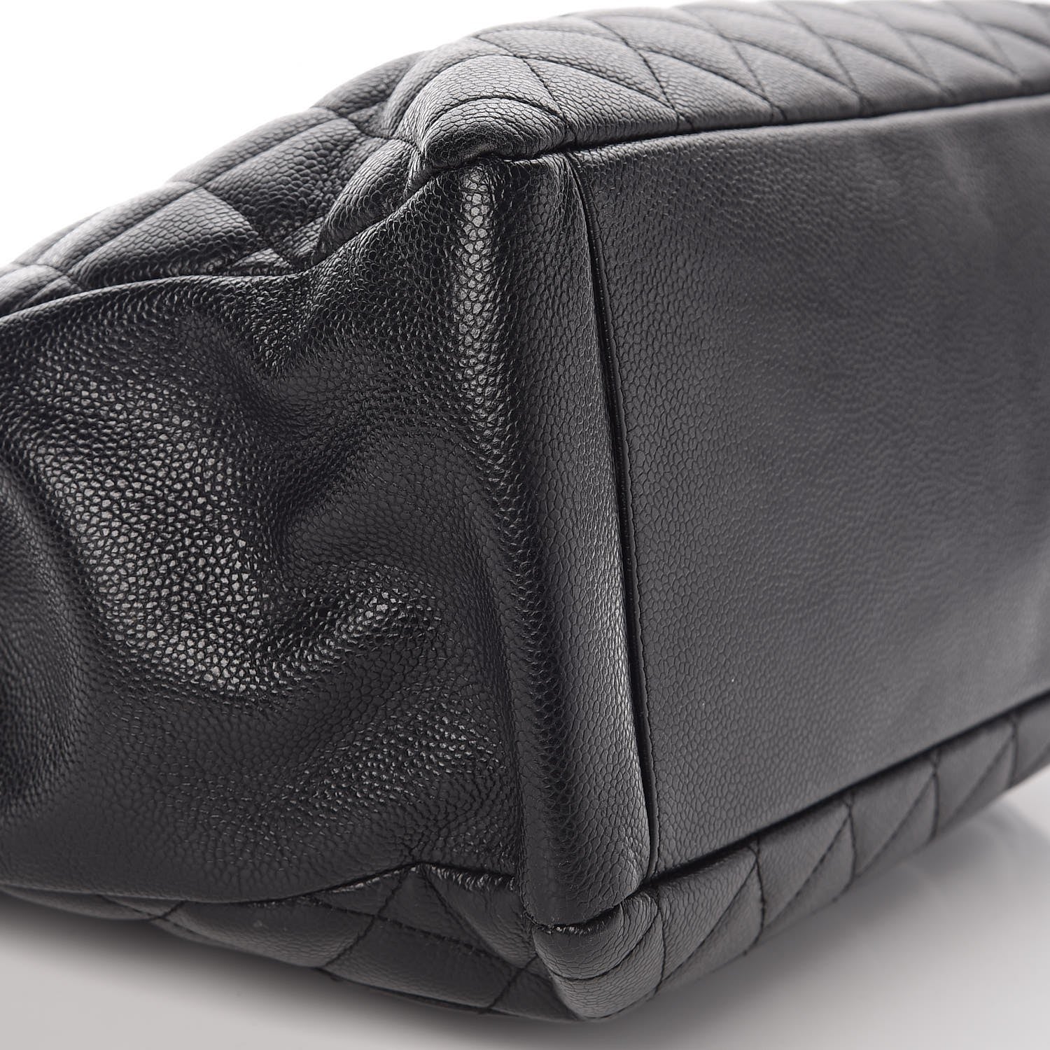 Chanel Caviar Quilted Grand Shopping Tote GST Black 8 of 9