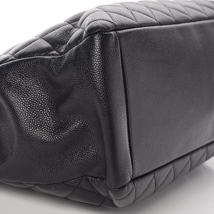 Chanel Caviar Quilted Grand Shopping Tote GST Black 8 of 9