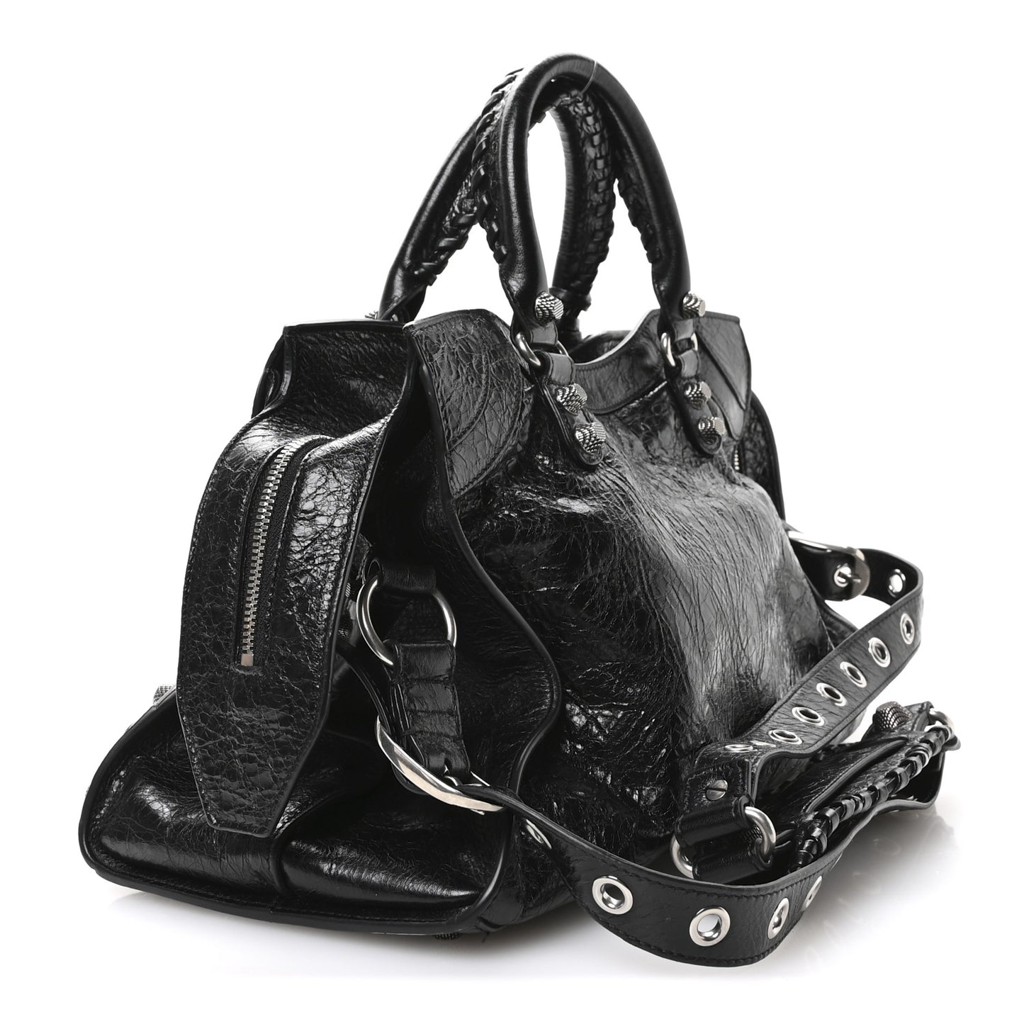 Agneau Arena Neo Cagole City Handbag Black
