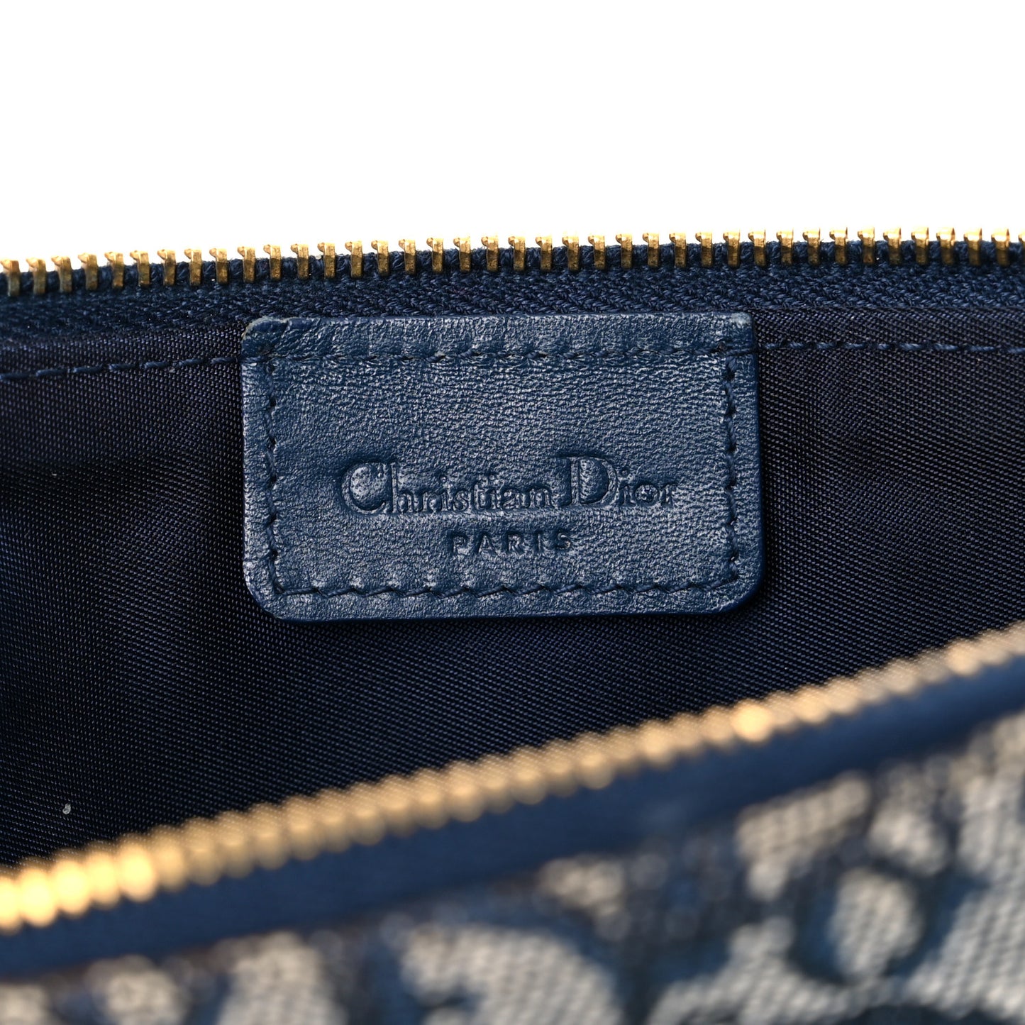 Monogram Mini Saddle Pochette Navy