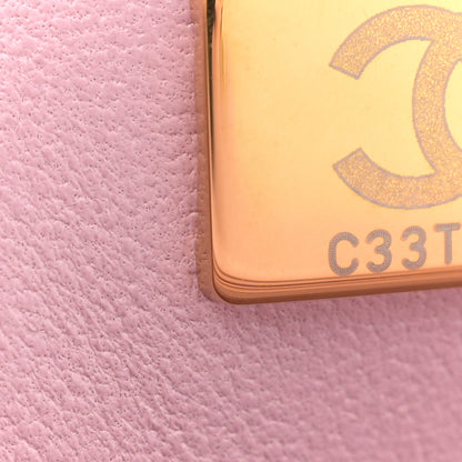 Chanel Lambskin Quilted Mini Top Handle Rectangular Flap Light Pink 7 of 11