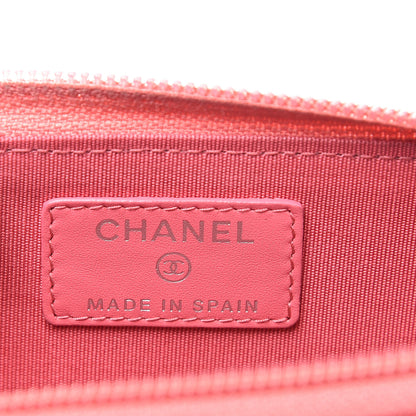 Chanel Caviar CC Key Holder Case Pink 6 of 8