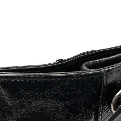 Saint Laurent Crinkled Calfskin Matelasse Monogram Medium Niki Shopper Tote Black 11 of 17