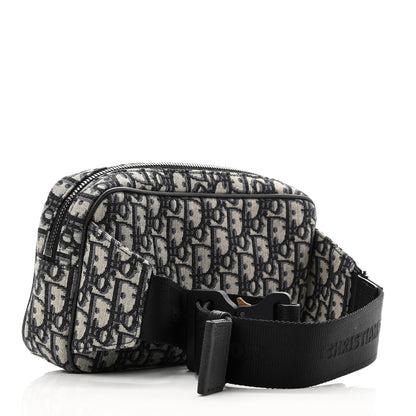 Christian Dior Oblique Belt Bag Blue 3 of 10