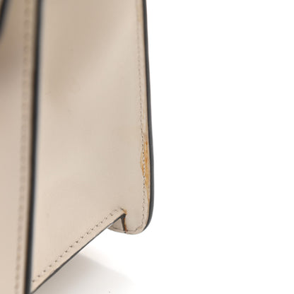 Gucci Calfskin Mini Sylvie Top Handle Bag White 18 of 19