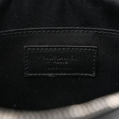 Saint Laurent Calfskin Matelasse Monogram Lou Camera Bag Black 6 of 10