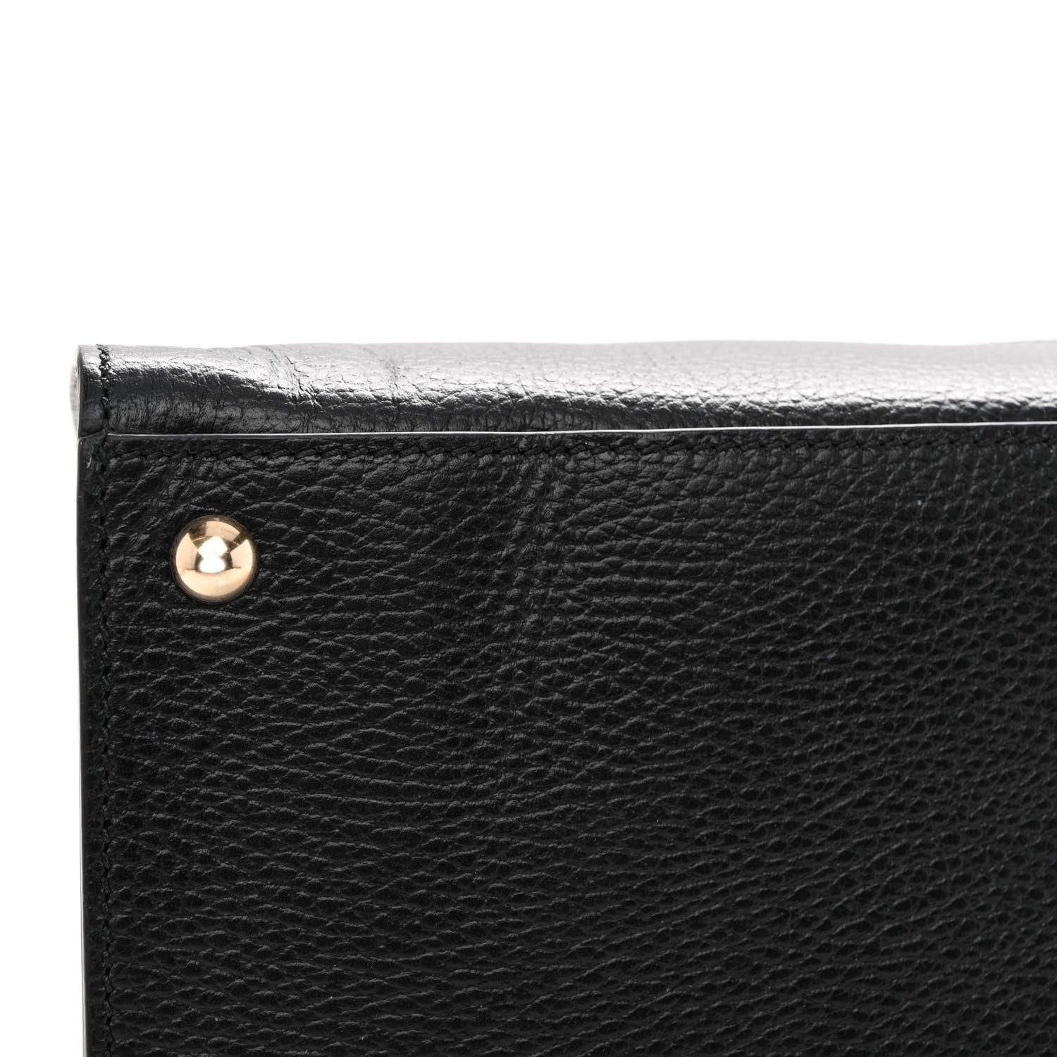 Gucci Dollar Calfskin Large Soho Top Handle Satchel Black 11 of 12