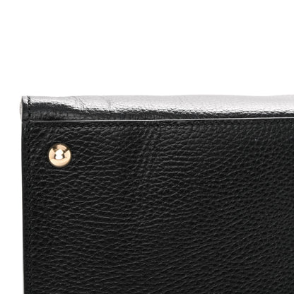 Gucci Dollar Calfskin Large Soho Top Handle Satchel Black 11 of 12