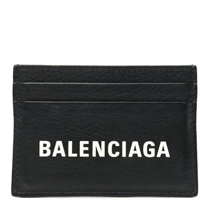 Balenciaga Calfskin Multi Card Case Black 1 of 8