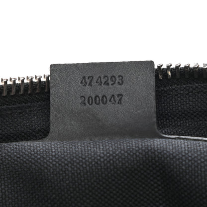 Gucci Soft GG Supreme Monogram Web Belt Bag Black Grey 7 of 10