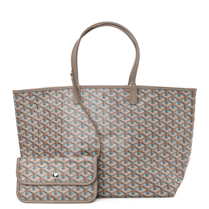 Goyard Goyardine Saint Louis Claire Voie PM Grege Turquoise 1 of 11