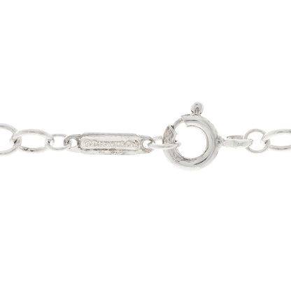 Tiffany Sterling Silver Enamel Return to Tiffany Multi Heart Charm Necklace Blue 4 of 5