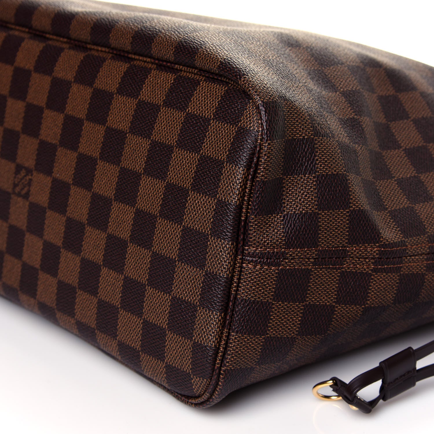 Louis Vuitton Damier Ebene Neo Neverfull MM Rose Ballerine 8 of 8