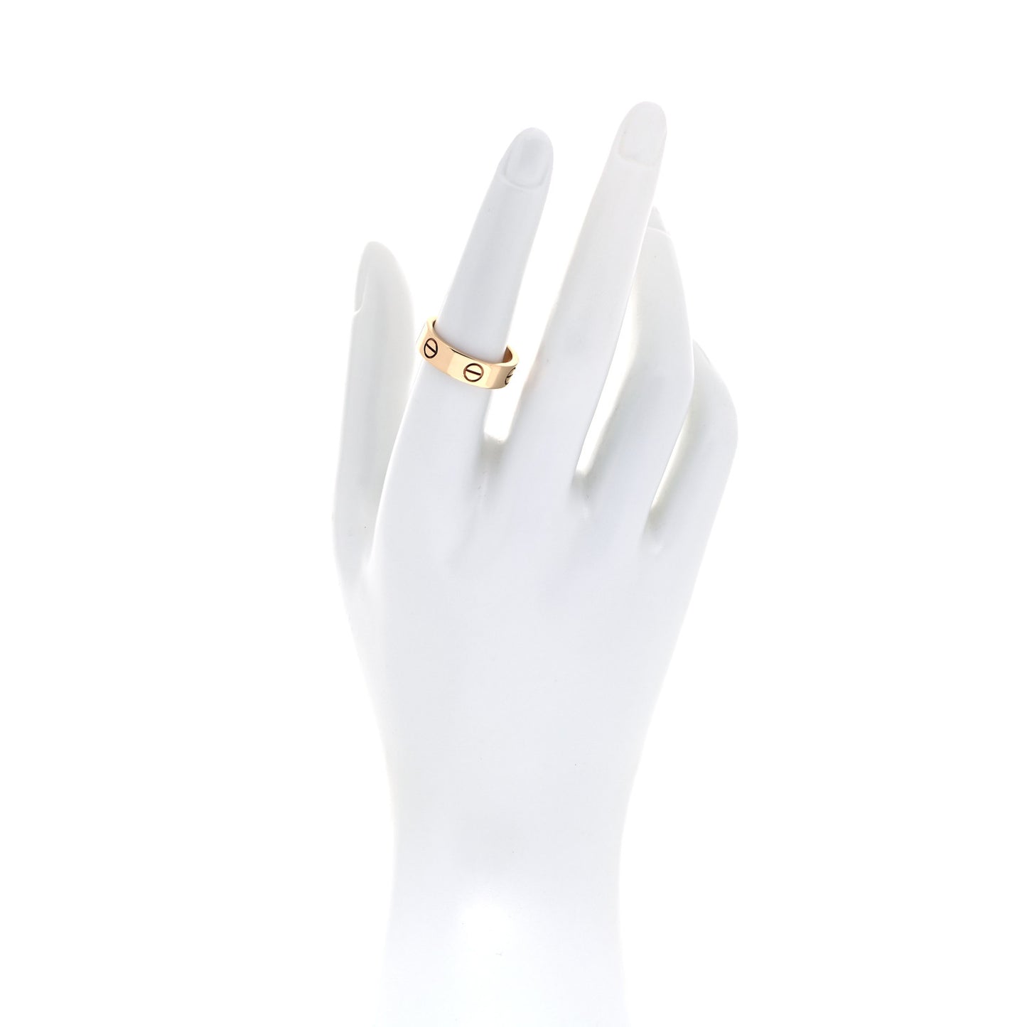 18K Yellow Gold 5.5mm LOVE Ring 55 7.25