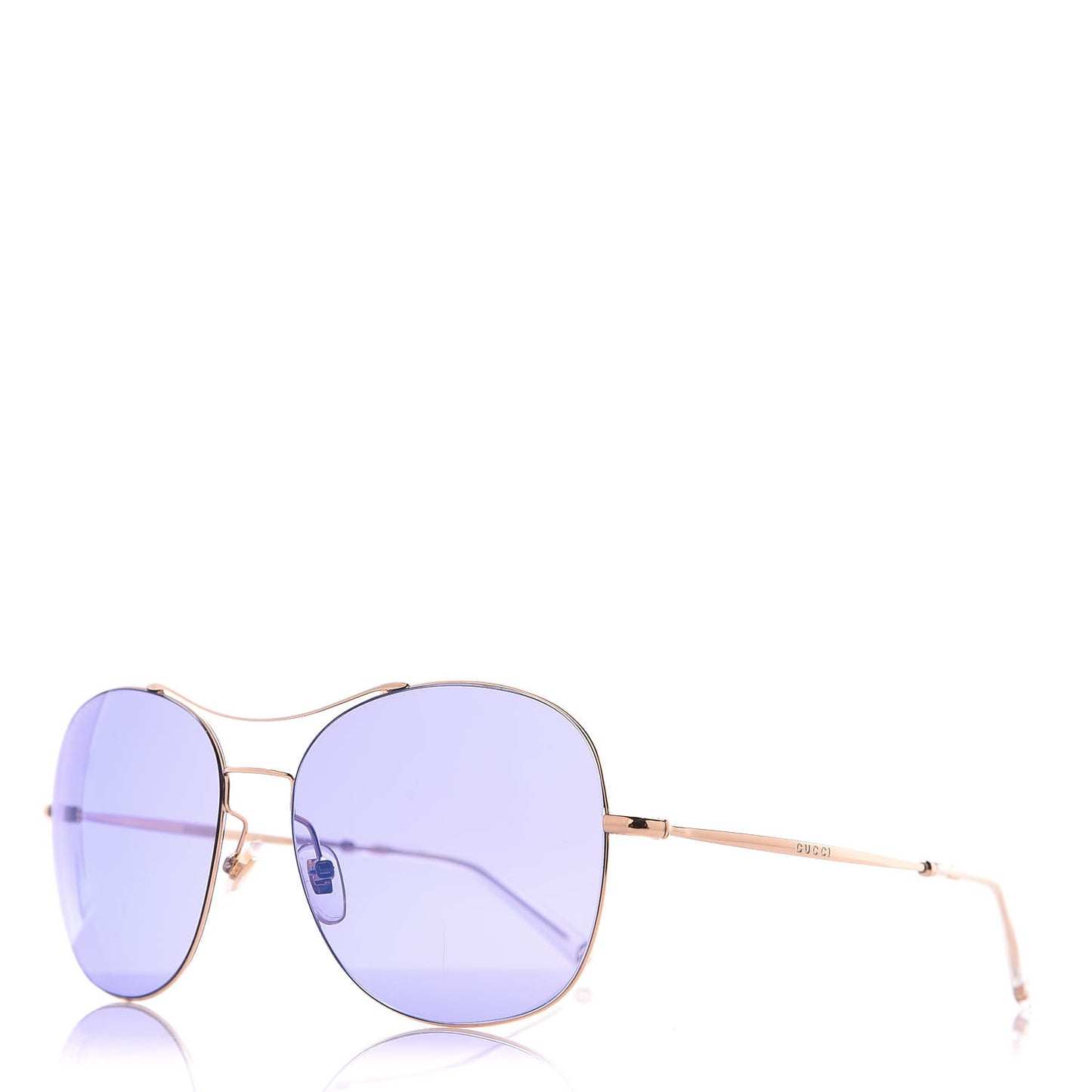 Aviator Sunglasses GG4253S Gold Purple