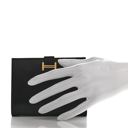 Hermes Box Bearn Compact Wallet Black 2 of 8