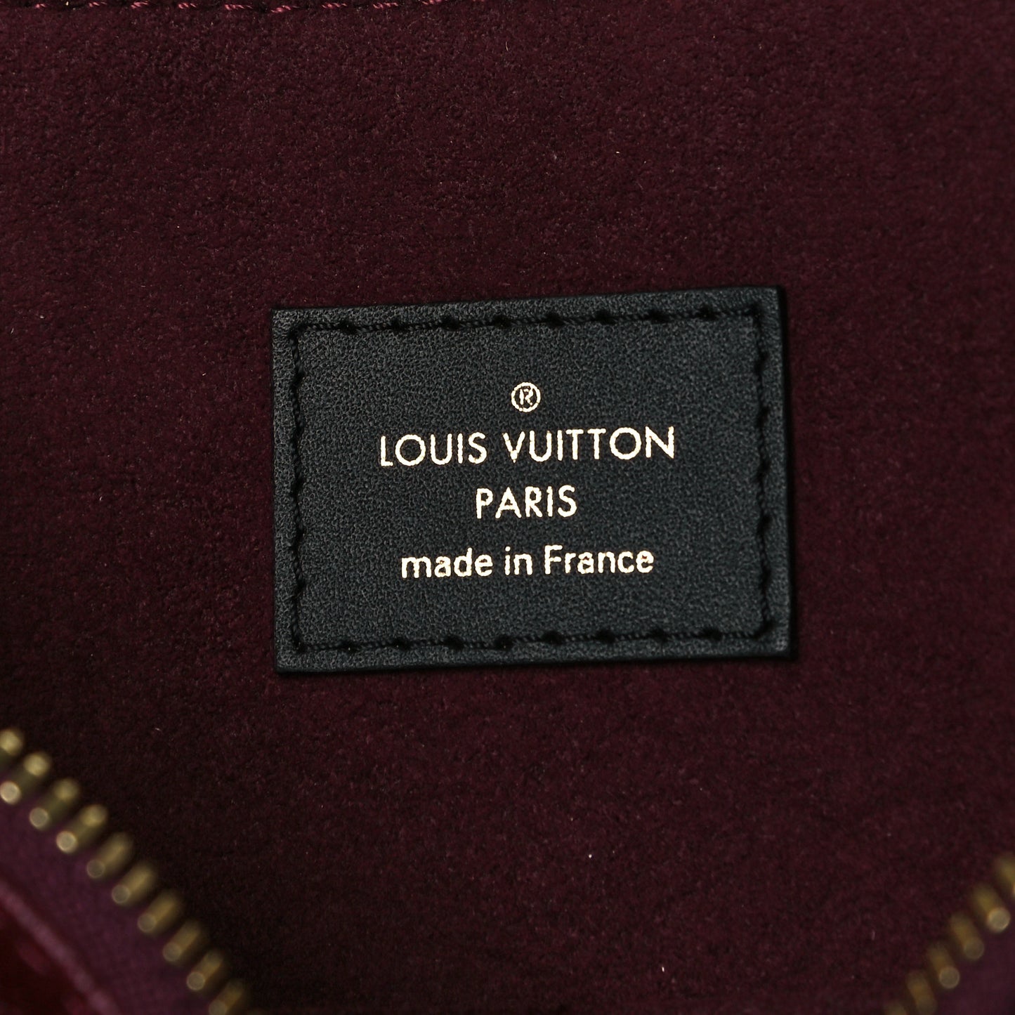 Monogram V Tote MM Bordeaux