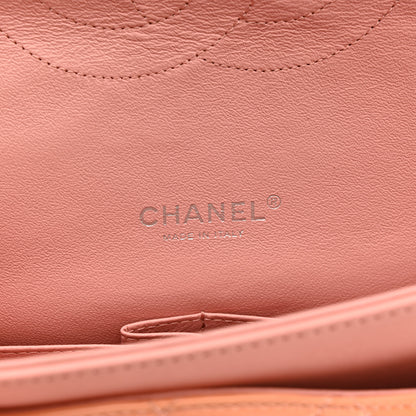 Chanel Patent Maxi Quilted Double Flap Light Pink 6 of 11