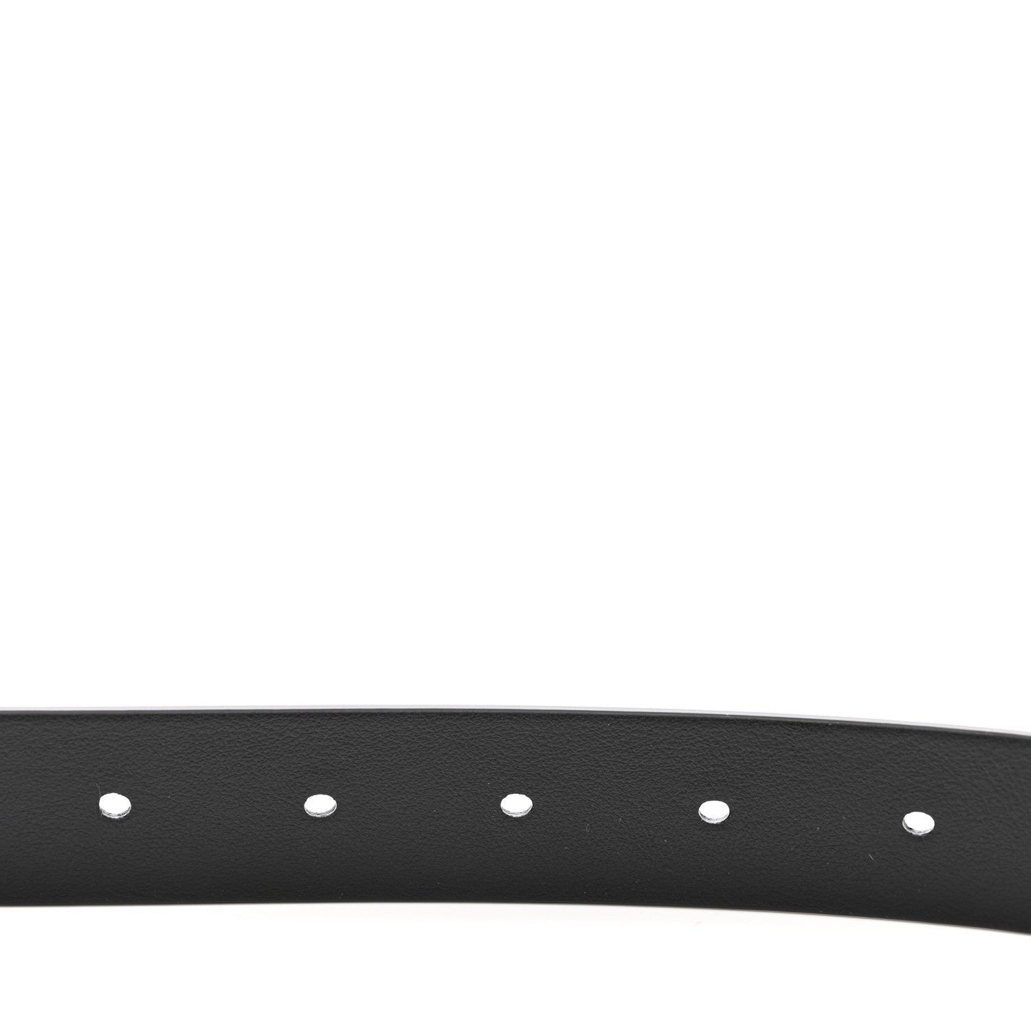 Christian Dior Calfskin 30 Montaigne Cut-Out CD Belt 80 32 Black 5 of 5