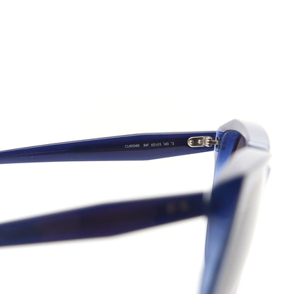 Celine Acetate Oversized Sunglasses CL400481 Blue 6 of 6