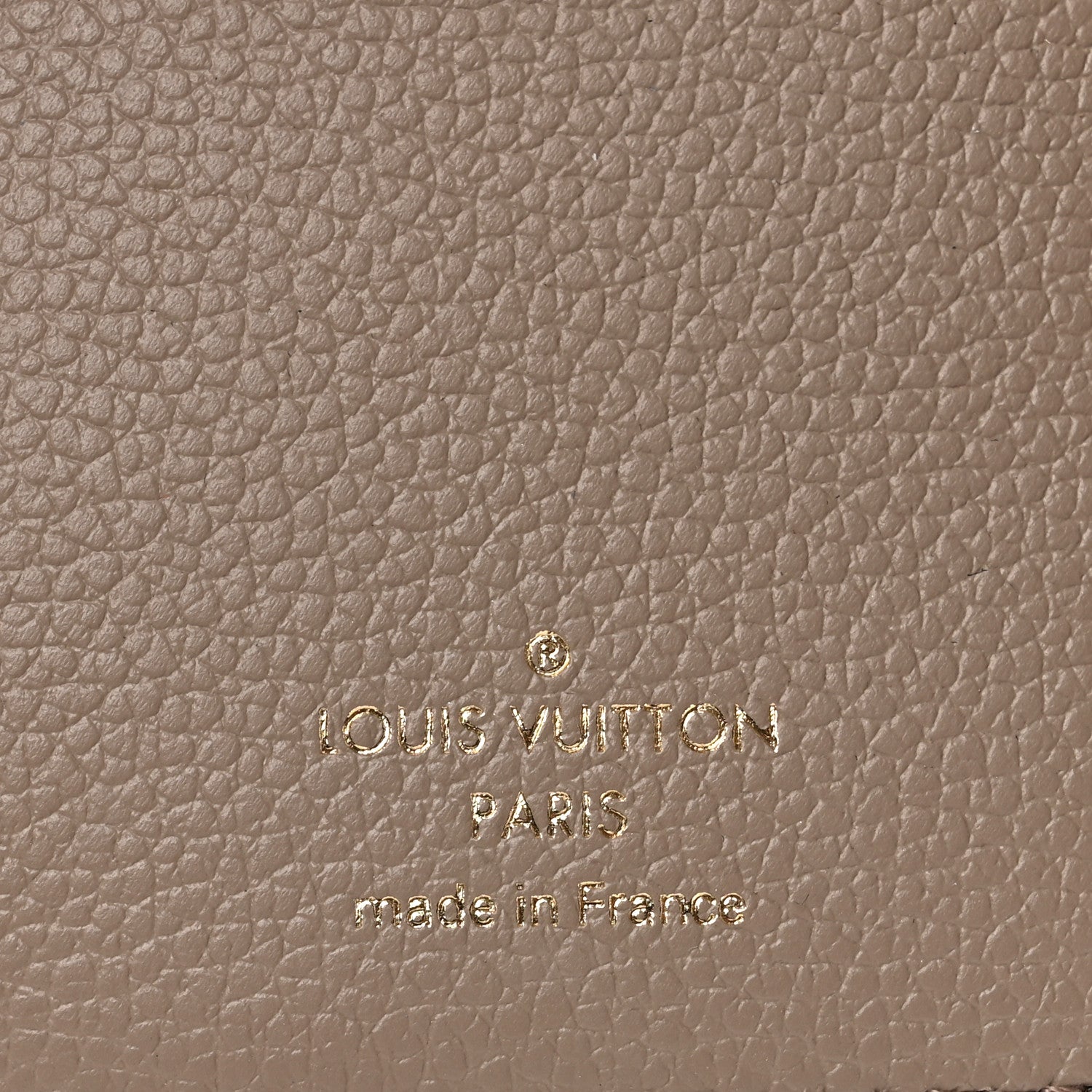 Louis Vuitton Empreinte Monogram Giant Victorine Wallet Tourterelle Creme 6 of 6