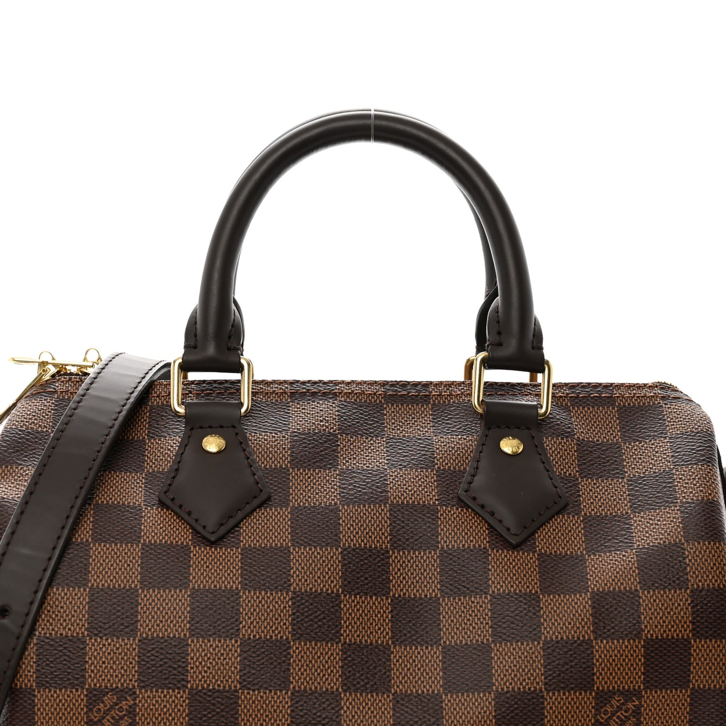 Damier Ebene Speedy Bandouliere 25