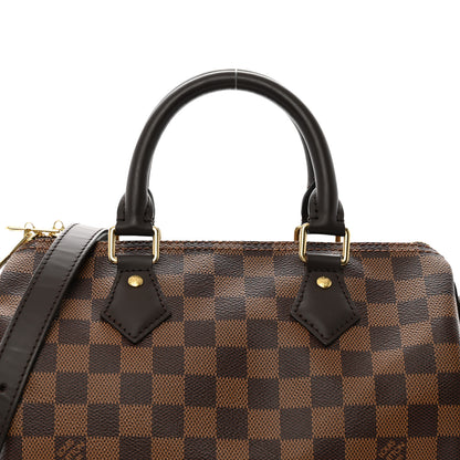 Louis Vuitton Damier Ebene Speedy Bandouliere 25 8 of 12
