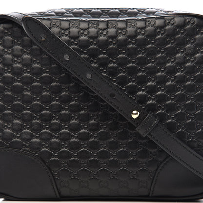Gucci Microguccissima Mini Bree Messenger Bag Black 11 of 11