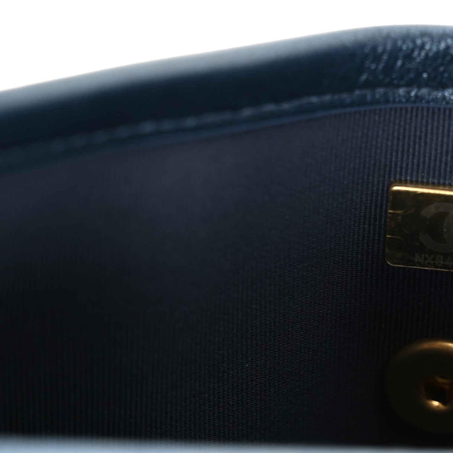 Chanel Washed Denim Quilted Small Messenger Flap Blue 7 of 11