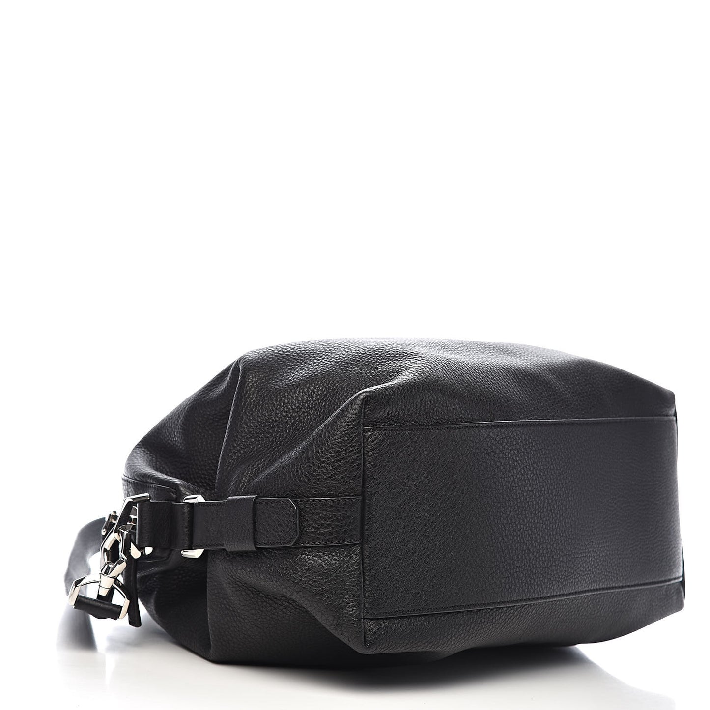 Waxy Grained Calfskin Medium Nightingale Black
