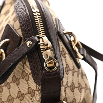 Gucci Monogram Medium Top Handle Bag Brown 12 of 12