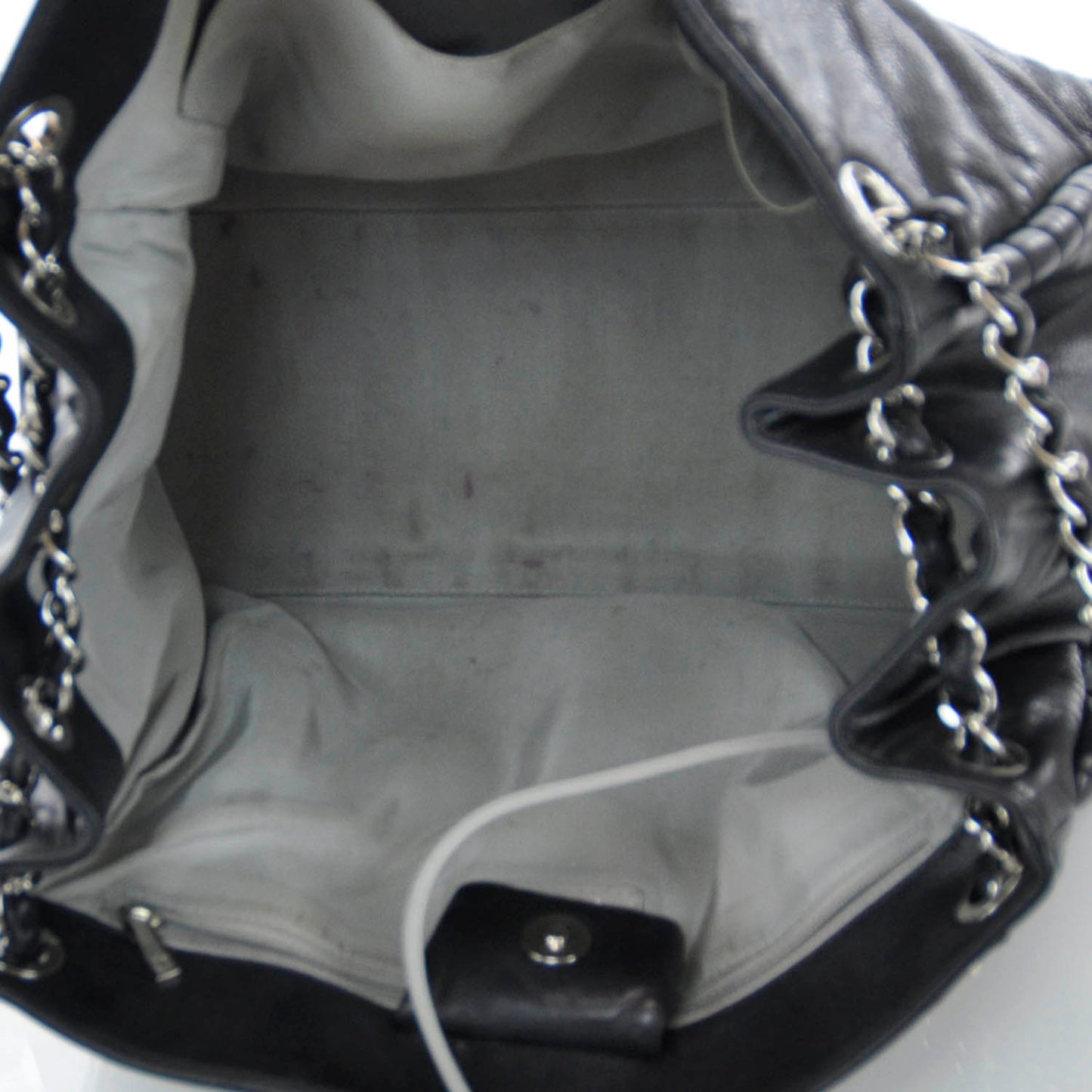 Calfskin On the Bund Tote Black