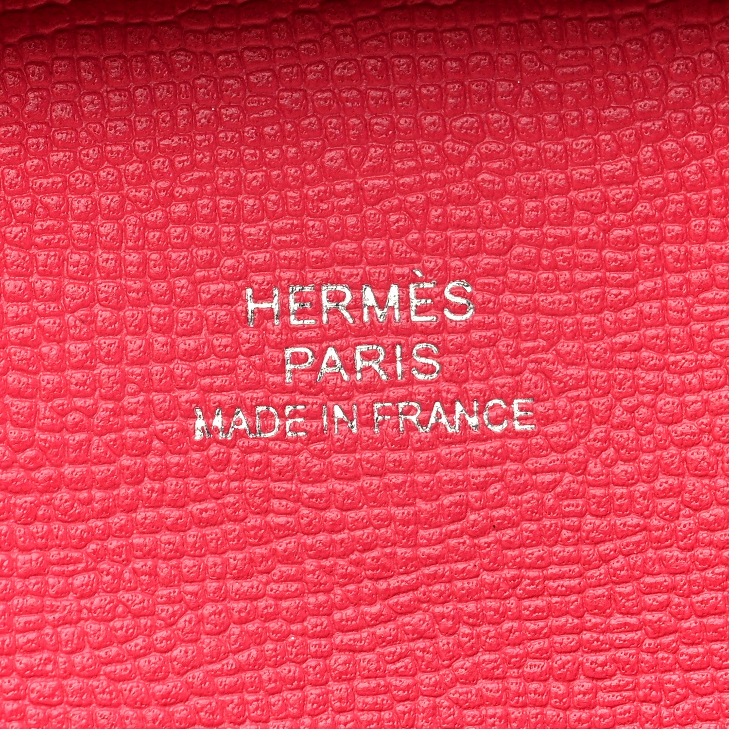 Hermes Madame Calfskin Bastia Coin Purse Rose Extreme 6 of 8