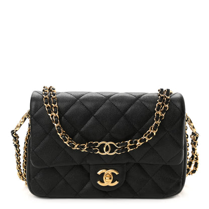 Chanel Caviar Quilted Mini CC You Flap Black 1 of 11