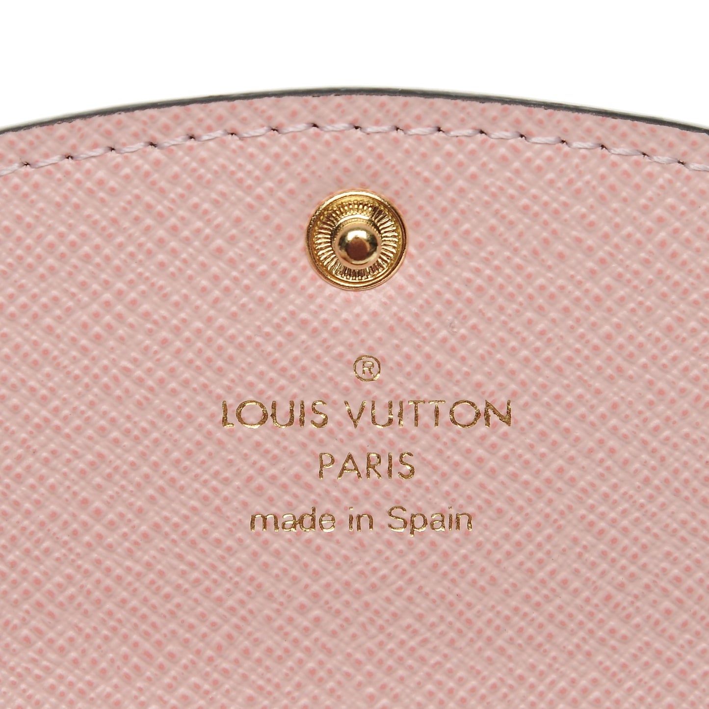 Monogram Rosalie Coin Purse Rose Ballerine