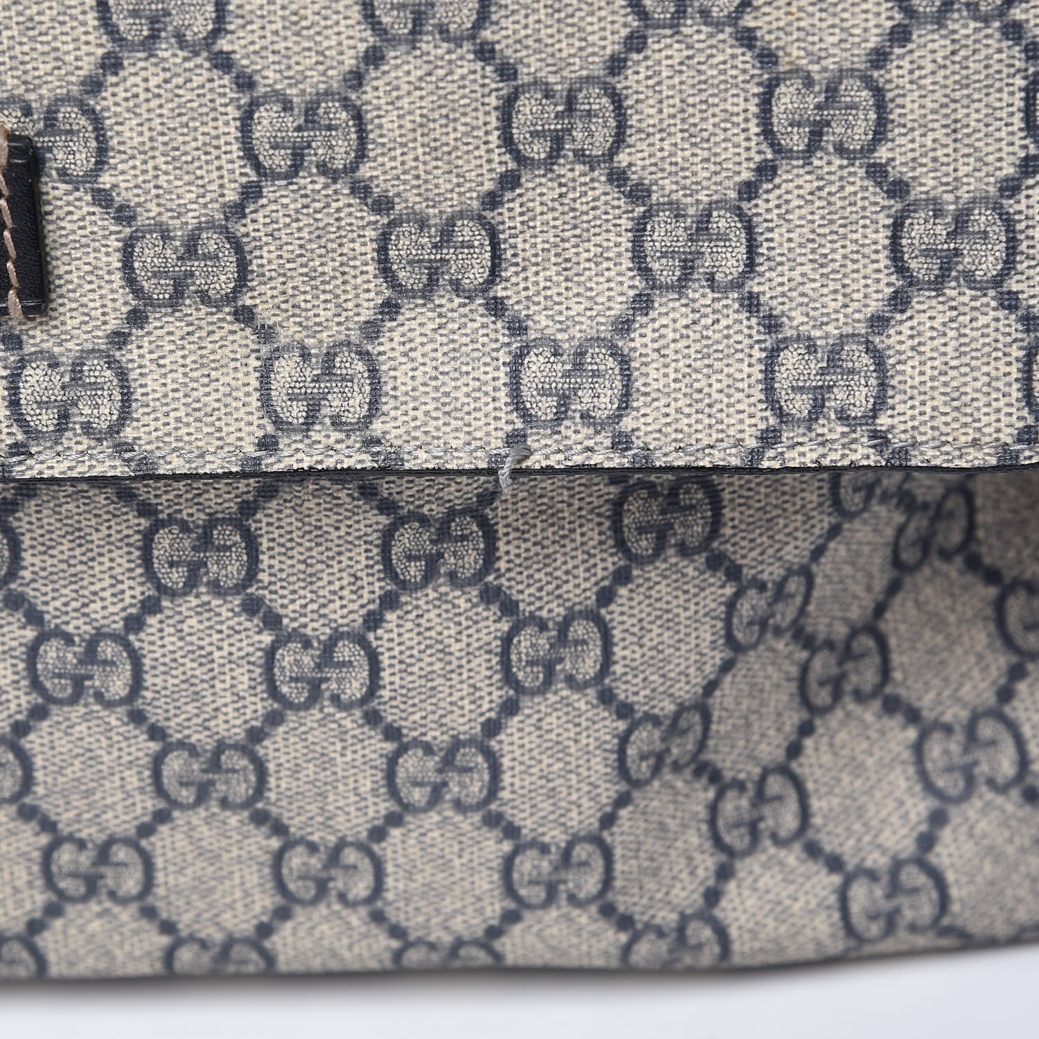 Gucci GG Plus Monogram Messenger Diaper Bag Navy 13 of 17