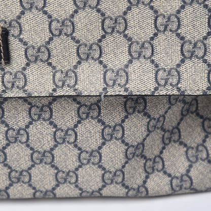 Gucci GG Plus Monogram Messenger Diaper Bag Navy 13 of 17