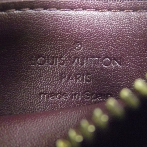 Louis Vuitton Suhali Key Pouch Prune 6 of 6