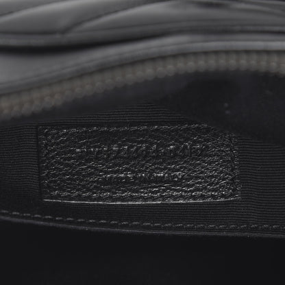 Saint Laurent Calfskin Matelasse Monogram Lou Camera Bag Black 6 of 9