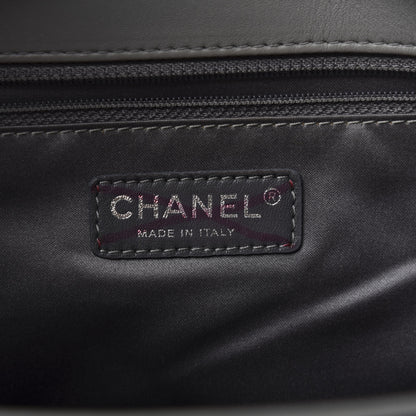 Chanel Lambskin Quilted 3 Flap Bag Grey 11 of 14