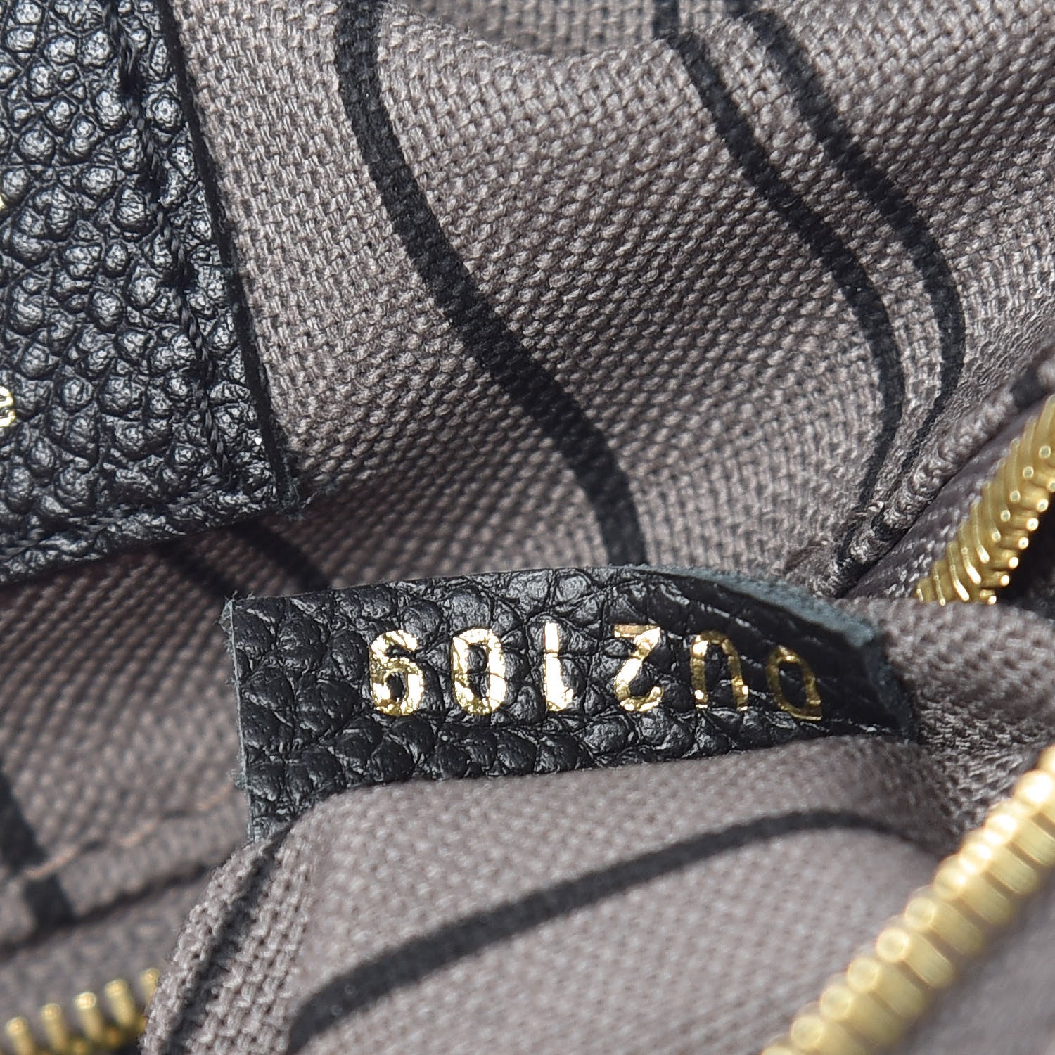 Louis Vuitton Empreinte Speedy Bandouliere 25 NM Black 7 of 9