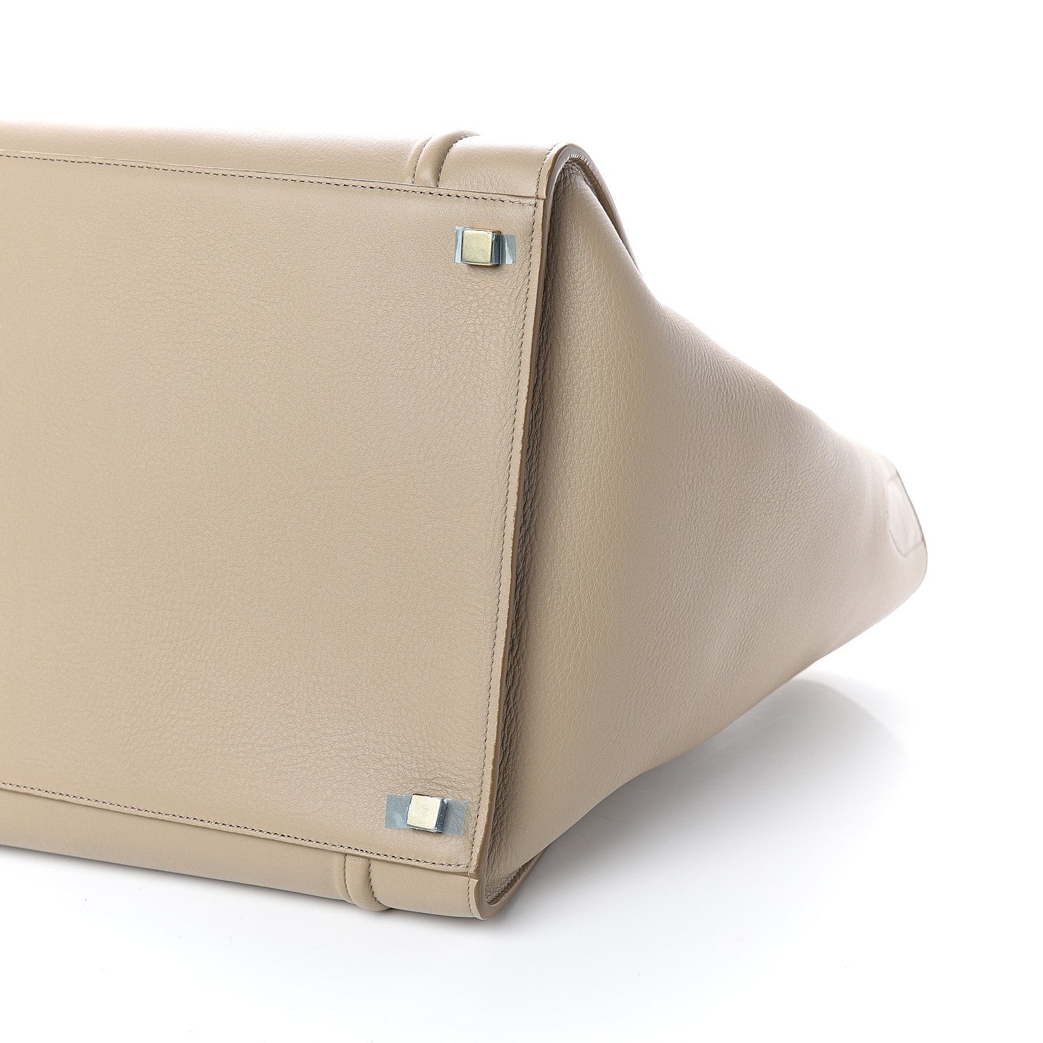 Celine Supple Calfskin Medium Phantom Luggage Beige 8 of 8