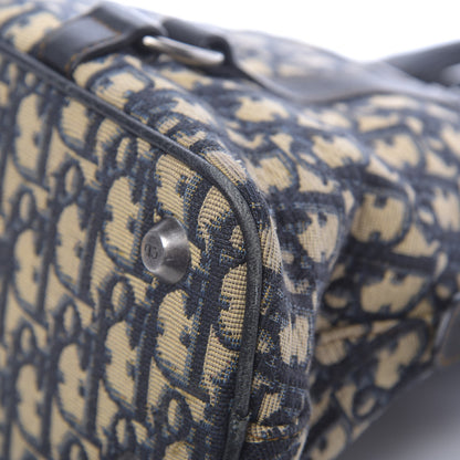 Christian Dior Monogram Traveler Satchel Navy 12 of 12