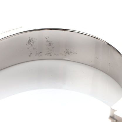 Hermes Enamel Narrow Clic Clac H Bracelet PM Rose Saumon 4 of 5