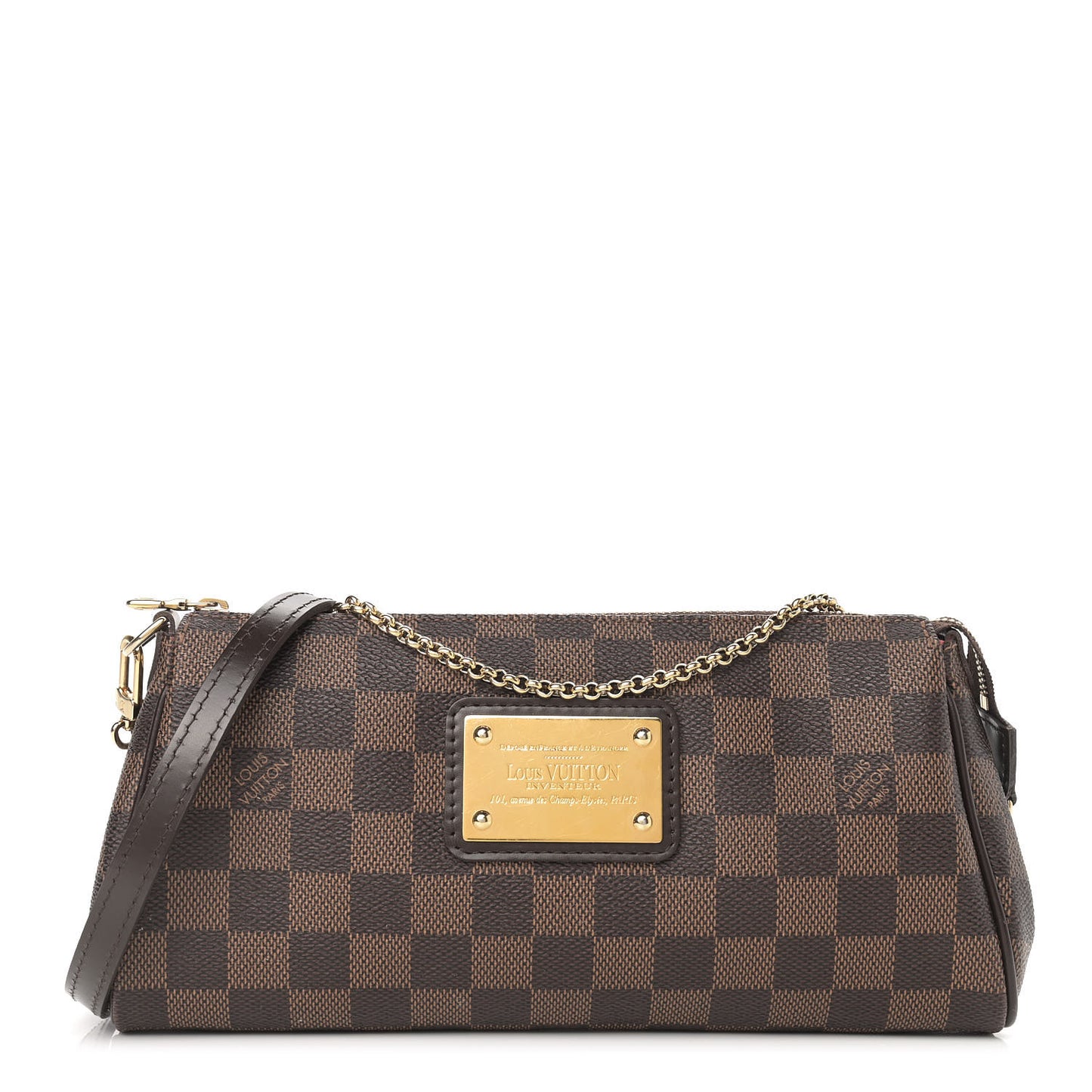 Damier Ebene Eva Clutch