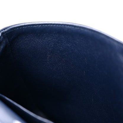 Chanel Lambskin Quilted Medium Double Flap Navy 12 of 17