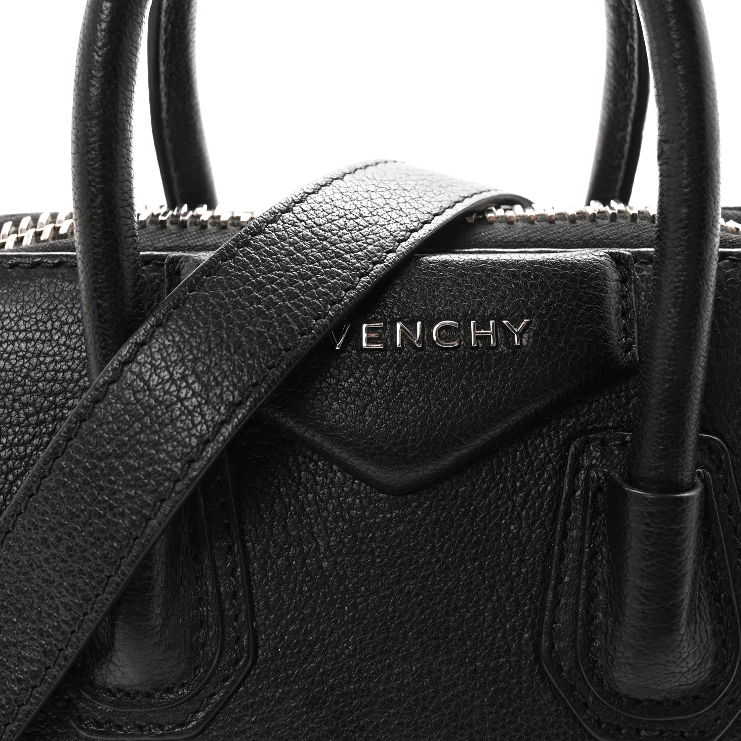 Givenchy Sugar Goatskin Mini Antigona Black 8 of 10
